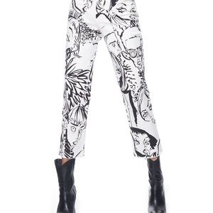 Cropped Alexa Jean, size 4 NWOT